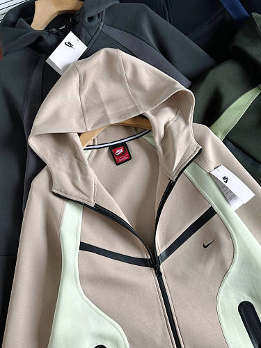 NIKE Men's Jacket 2026 Spring New Loose Hooded Sports Set